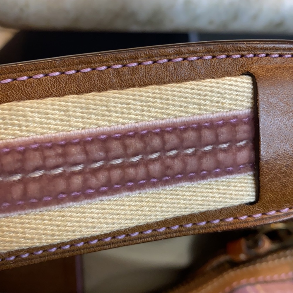 Coach patchwork pattern purse - Picture 8 of 10